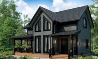 Проекты каркасных домов с террасой от 3619 рублей | Строй-монтаж