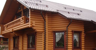 Строительство дома из оцилиндрованного бревна в Иваново - от 134420 рублей