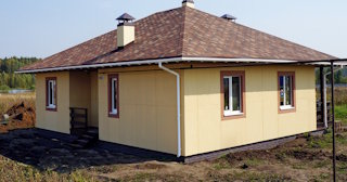 Одноэтажный дом из панелей под ключ в Иваново - Строй-монтаж от 134420 рублей